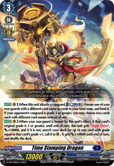 Time Stamping Dragon (D-PR/295EN) [D Promo Cards]