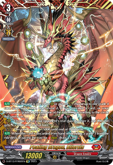 Pealing Dragon, Bliorvis (FFR) (D-BT13/FRR02EN) [Flight of Chakrabarthi]